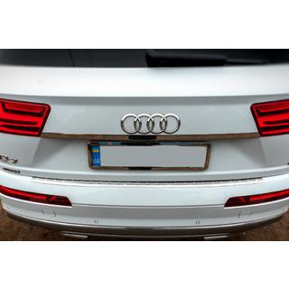 Zaščitna letev zadnjega odbijača Carmos (nerjavno jeklo) Audi Q7 2015–2026 fotografija 4