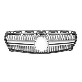 Sprednja maska AMG Silver (2012-2015) Mercedes A-сlass W176 2012–2018 fotografija 2