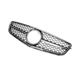 Sprednja maska AMG Silver Mercedes razred C W204 2007–2015 fotografija 3