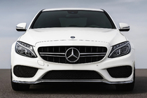 Mercedes C-class W205 2014–2021 Sprednja maska v C63-design (za Avantgarde/AMG-Line/C43 AMG) 2014-2018, s kamero fotografija 2
