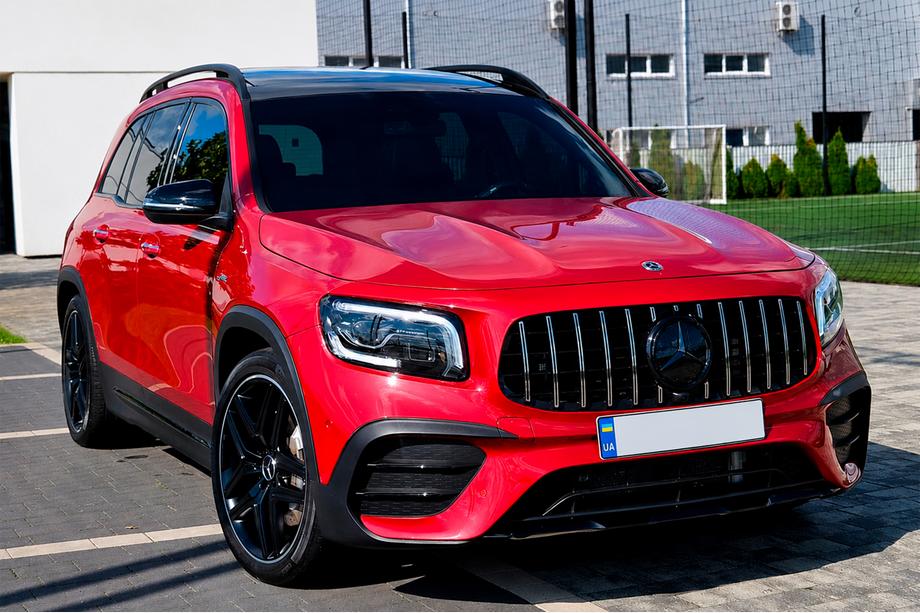 Mercedes GLB X247 2019– Sprednja maska Panamericana GT (za AMG-Line 2019-2023) Z mestom za kamero Image