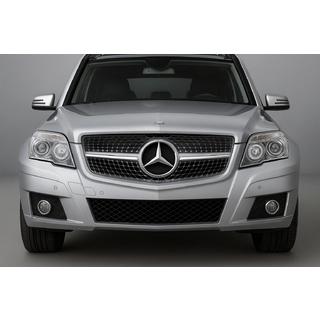 Sprednja maska Diamond Silver (2009-2012) Mercedes GLK сlass X204 2008–2015 fotografija 1
