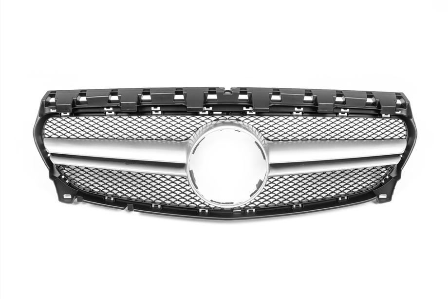 Mercedes CLA C117 2013–2019 Sprednja maska (2017-2019, AMG Silver) Fotografija 2