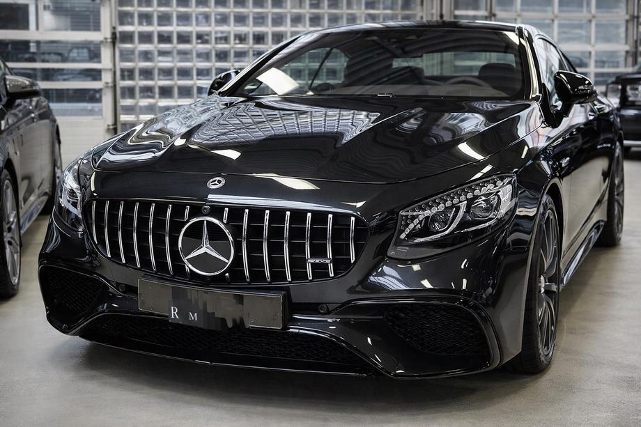 Mercedes S-class C217 Coupe 2014–2020 BRB maska hladilnika (2018-2021, za COUPE S63) Image