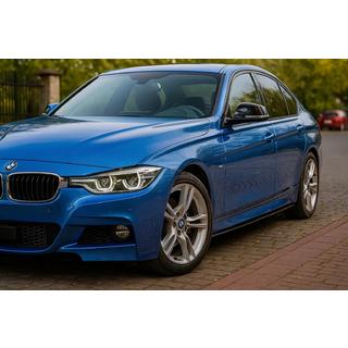 Obloge pragov EuroCap (za M-Sport prage, črna visok sijaj) BMW serija 3 F30/F31 2012–2019 fotografija 2