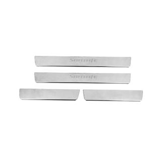 Zaščitne letve pragov Carmos V2 (4 kosi, nerjaveče jeklo) Hyundai Santa Fe 2 2006–2012 fotografija 1