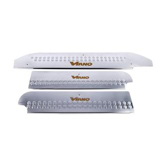 Notranje obloge pragov Carmos V1 (nerjaveče jeklo) Mercedes Viano 2004–2014 fotografija 2