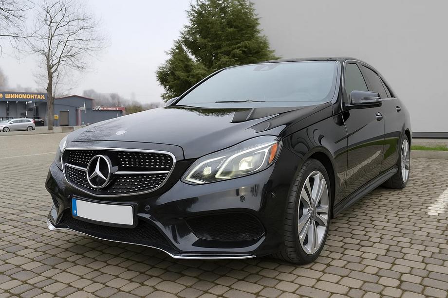 Mercedes E-class W212 2009–2016 Sprednja maska hladilnika Diamond Silver (za Avantgarde in AMG-Line, 2013-2016) Fotografija 3