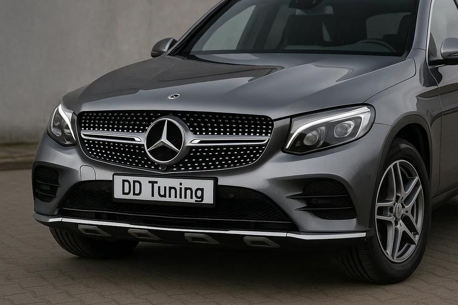 Mercedes GLC X253 2015–2022 Sprednja maska Diamond Silver (2015-2019) Z mestom za kamero Image
