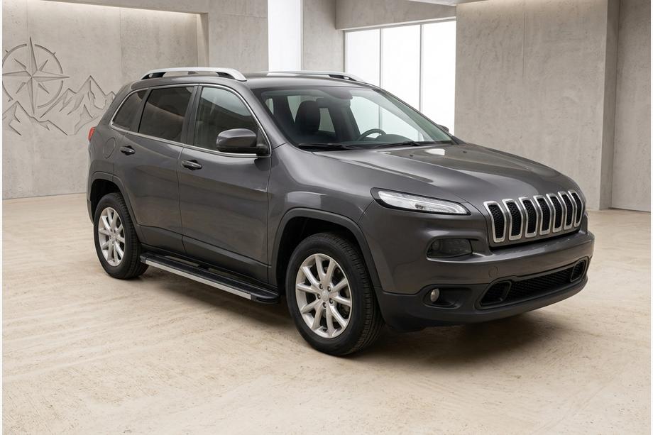 Jeep Cherokee KL 2013– Stranske stopnice Maya V1 (2 kosa, aluminij) Image