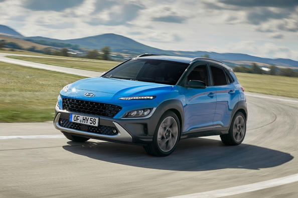 Posodobljeni kompaktni križanec Hyundai Kona
