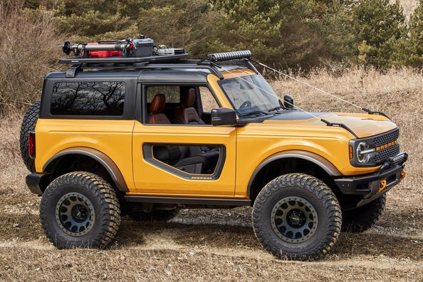 Test trovratnega terenca Ford Bronco