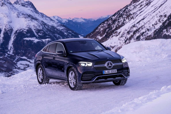 Preizkus kupejevskega SUV-ja Mercedes-Benz GLE Coupe