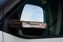 Fiat Doblo II 2010–2022 Kromirani pokrovi vzvratnih ogledal (2 kosa, nerjaveče jeklo) OmsaLine - italijansko nerjavno jeklo fotografija 10