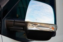 Fiat Doblo II 2010–2022 Kromirani pokrovi vzvratnih ogledal (2 kosa, nerjaveče jeklo) OmsaLine - italijansko nerjavno jeklo fotografija 11