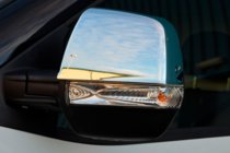 Fiat Doblo II 2010–2022 Kromirani pokrovi vzvratnih ogledal (2 kosa, nerjaveče jeklo) OmsaLine - italijansko nerjavno jeklo fotografija 12