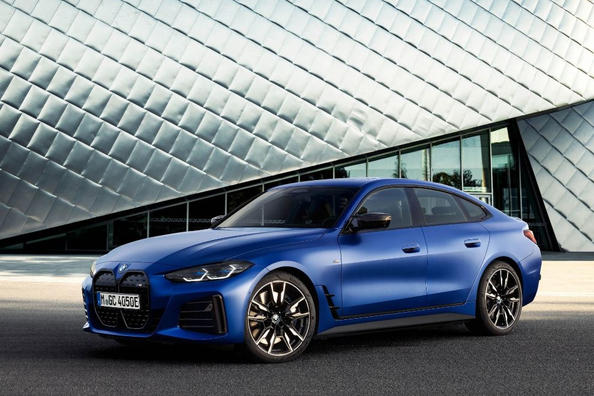 Prva generacija električnega liftbacka BMW i4