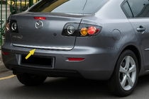 Mazda 3 2003–2009 Letvica roba prtljažnika SD (nerjavno jeklo) fotografija 1