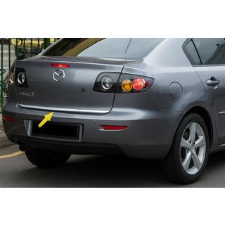 Letvica roba prtljažnika SD (nerjavno jeklo) Mazda 3 2003–2009 fotografija 1