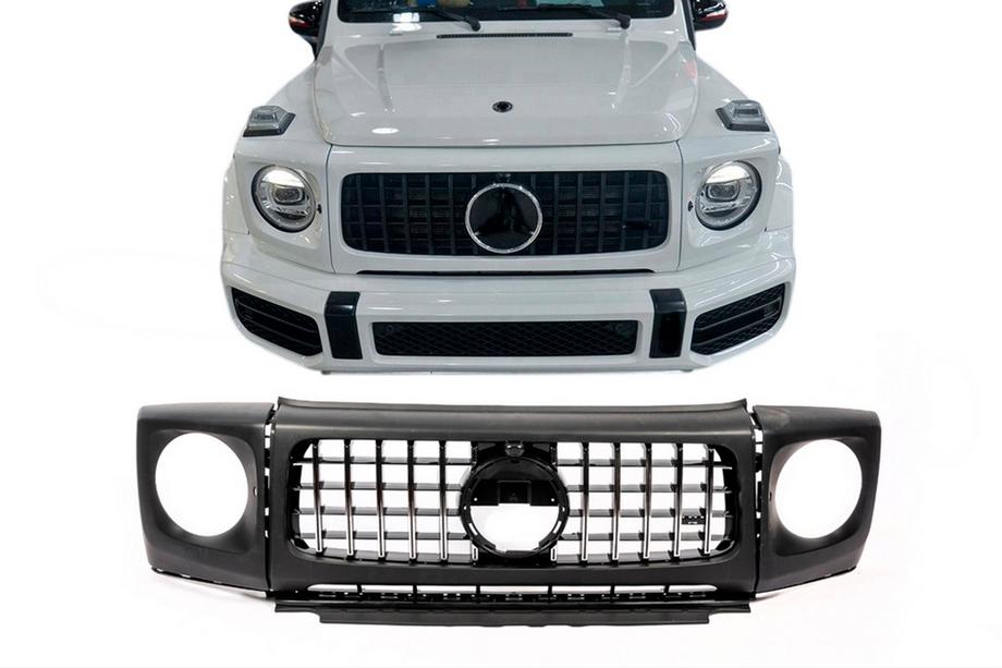 Mercedes G-Class W463 2018–2024 Maska in obrobe žarometov za G63 Fotografija 1
