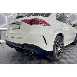 Zadnji difuzor z izpušnimi nastavki GLE63 Black (2018-2026) fotografija 1