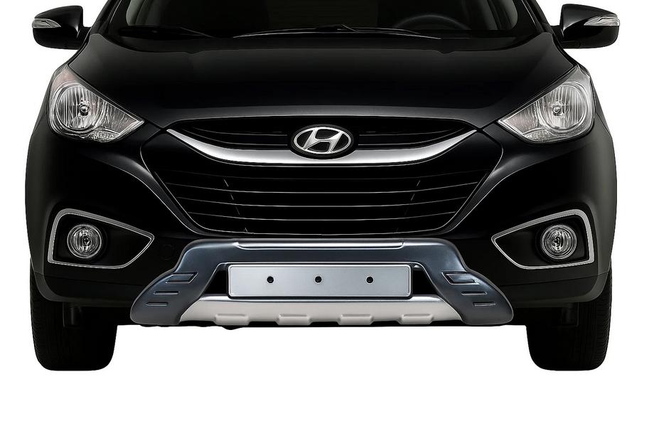 Hyundai IX-35 2010–2015 Sprednji plastični lip spojler V3 Image