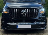 Mercedes Sprinter W907/W910 2018– Sprednja maska Panamericana GT Chrome Premium V1 fotografija 8