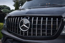 Mercedes Sprinter W906 2006–2018 Sprednja maska GT Panamericana Chrome (2013-2018) fotografija 2