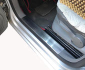 Volkswagen Caddy 2004–2010 Notranje obloge pragov (brez napisa, nerjaveče jeklo) fotografija 2
