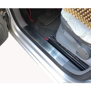 Notranje obloge pragov (brez napisa, nerjaveče jeklo) Volkswagen Caddy 2004–2010 fotografija 2