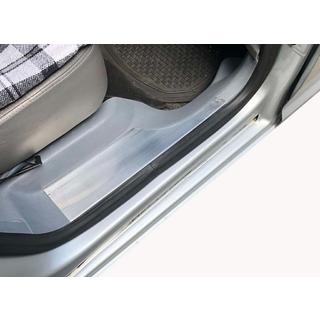 Notranje obloge pragov (brez napisa, nerjaveče jeklo) Volkswagen Caddy 2004–2010 fotografija 1