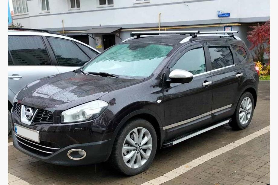 Nissan Qashqai 2010–2014 Carmos vratne letve (4 kosi, nerjaveče jeklo) Carmos, Standardna osnova Fotografija 3