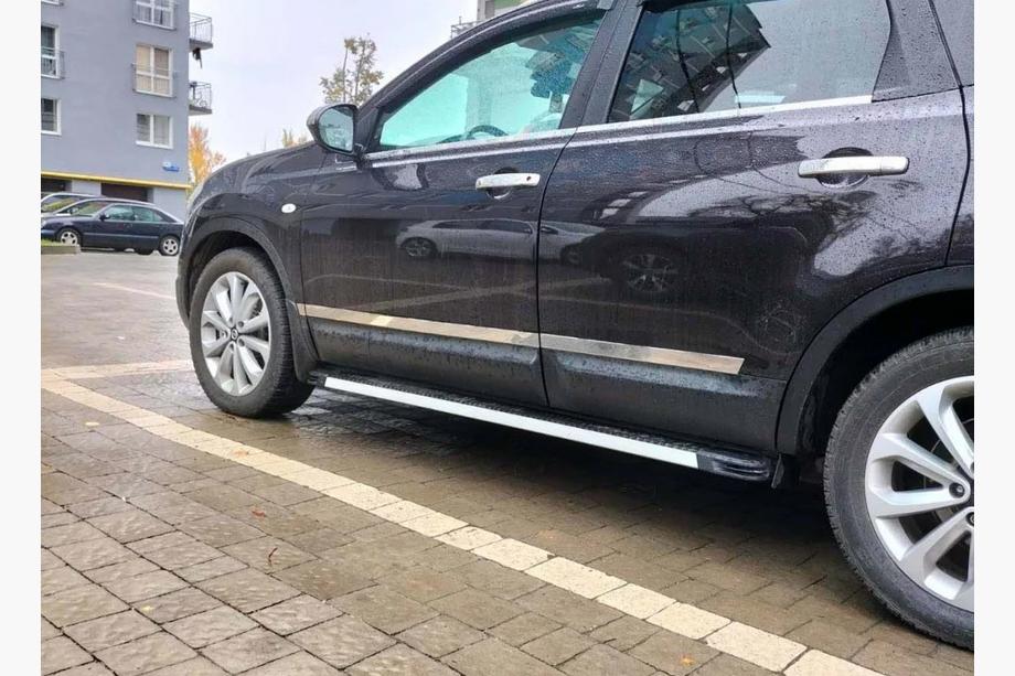 Nissan Qashqai 2010–2014 Carmos vratne letve (4 kosi, nerjaveče jeklo) Carmos, Standardna osnova Fotografija 4
