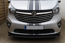 Opel Vivaro 2015–2019 Okrasne letvice za masko Carmos (nerjaveče jeklo) fotografija 3