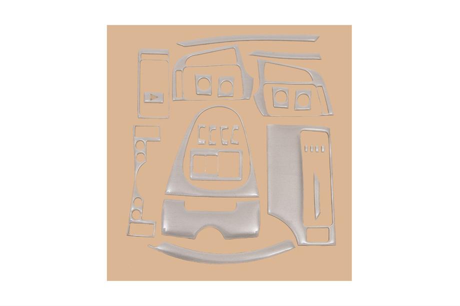 Toyota Verso 2009–2018 Okrasne obloge armaturne plošče (2013+) Aluminij Image