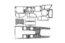 Volvo V50 2004–2012 Obloge armaturne plošče Les fotografija 4