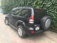 Toyota Land Cruiser Prado 120 2002–2009 Strešne vzdolžne letve Skyport Black (2 kos) fotografija 7