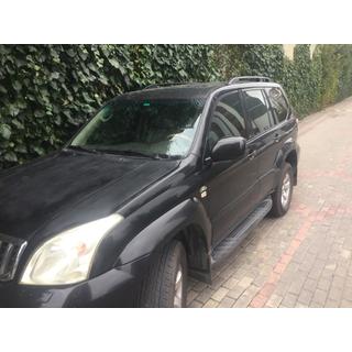Strešne vzdolžne letve Skyport Black (2 kos) Toyota Land Cruiser Prado 120 2002–2009 fotografija 3