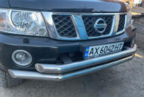 Nissan Patrol Y61 1997–2011 Sprednji odbijač kompleten rabljen (2004-2008) fotografija 2