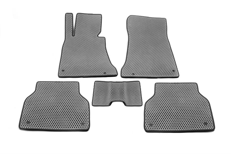 BMW serije 5 E39 1996–2003 EVA avto preproge (sive) Fotografija 4
