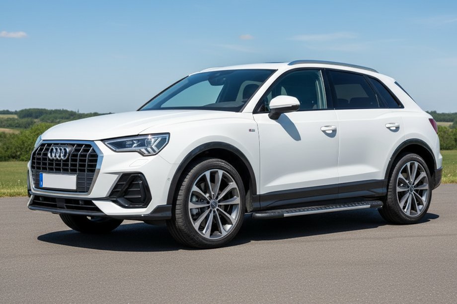 Audi Q3 2019–2025 Bočni pragovi Bosphore Grey (2 kos, aluminij) Image