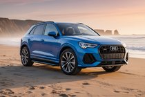 Audi Q3 2019–2025 Bočne stopnice Maya Blue (2 kos, aluminij) fotografija 1