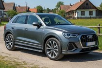 Audi Q3 2019–2025 Stranske stopnice Maydos V1 (2 kosa, aluminij) fotografija 1