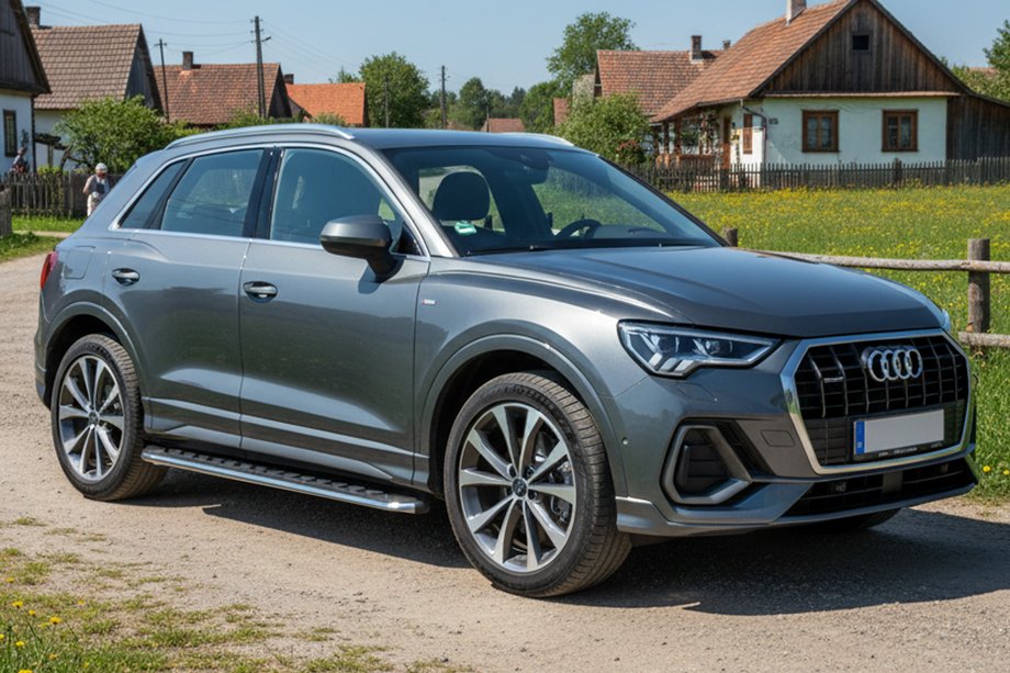 Audi Q3 2019–2025 Stranske stopnice Maydos V1 (2 kosa, aluminij) Image