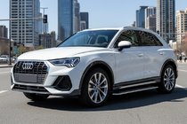 Audi Q3 2019–2025 Stranske stopnice Maydos V2 (2 kosa, aluminij) fotografija 1