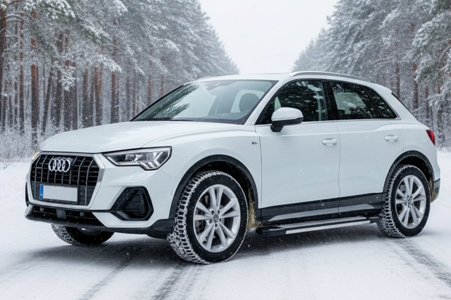Audi Q3 2019–2025 Stranske stopnice Rainbow (2 kos, aluminij) Image