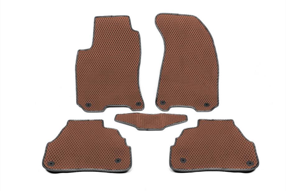 Volkswagen Passat B5 1997–2005 EVA avtomobilske preproge (opečnati vzorec) Image