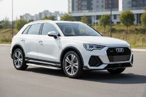Audi Q3 2019–2025 Stranske stopnice Tayga V2 (2 kos, aluminij) fotografija 1