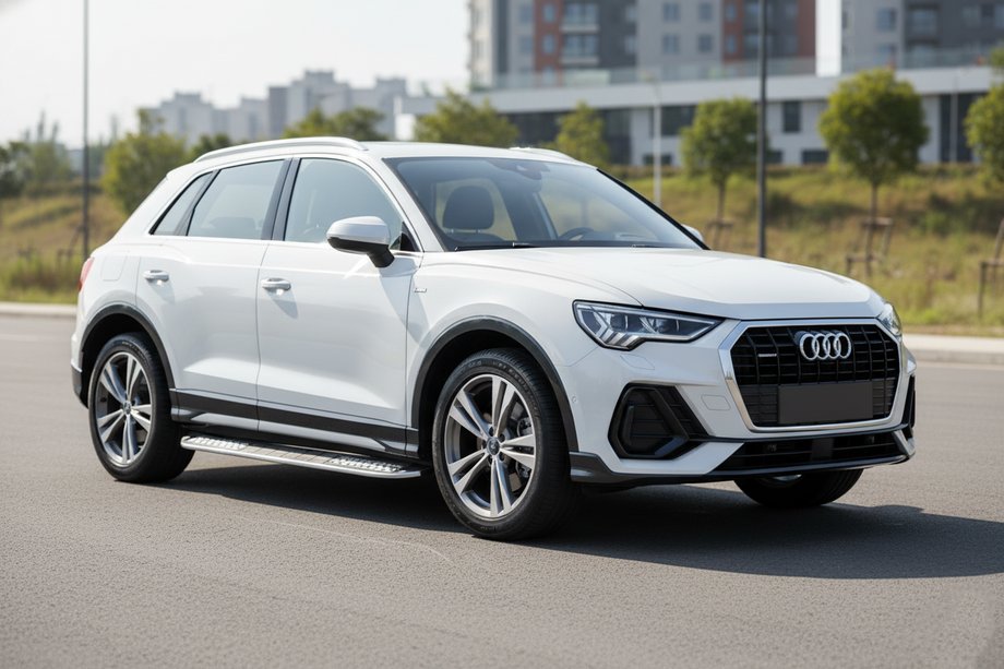 Audi Q3 2019–2025 Stranske stopnice Tayga V2 (2 kos, aluminij) Image
