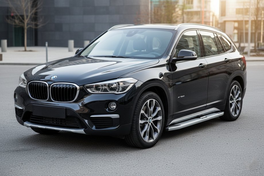 BMW X1 F48 2015–2022 Mevsim Grey bočne stopnice (2 kos, aluminij) Image